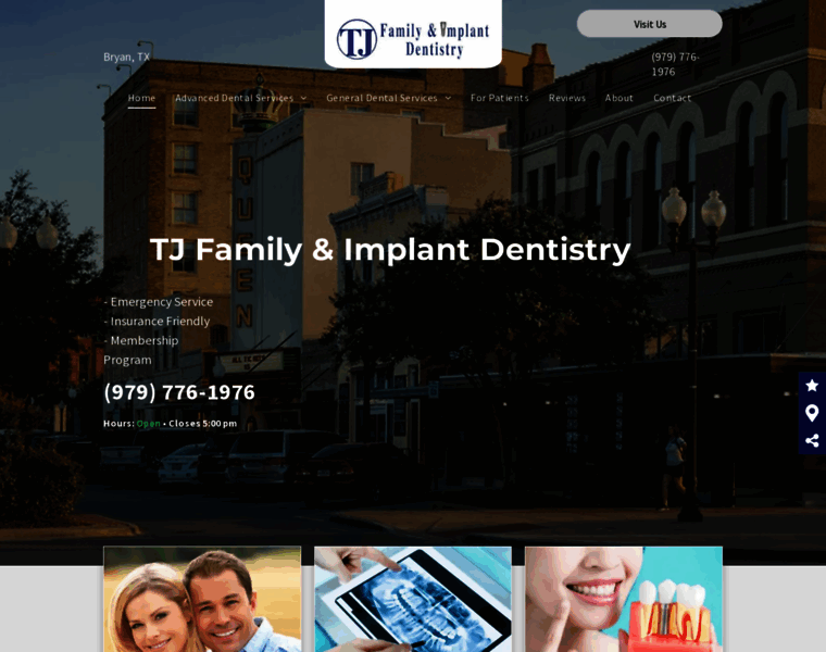 Tj-dental.com thumbnail