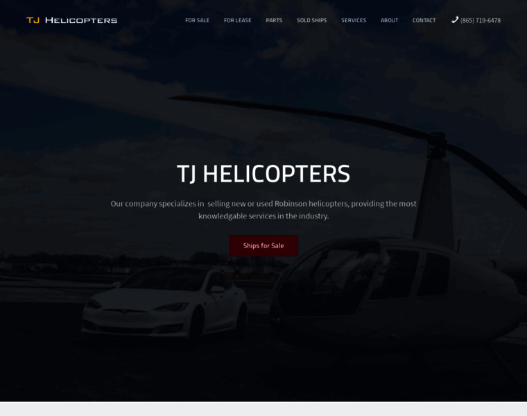 Tjhelicopters.com thumbnail