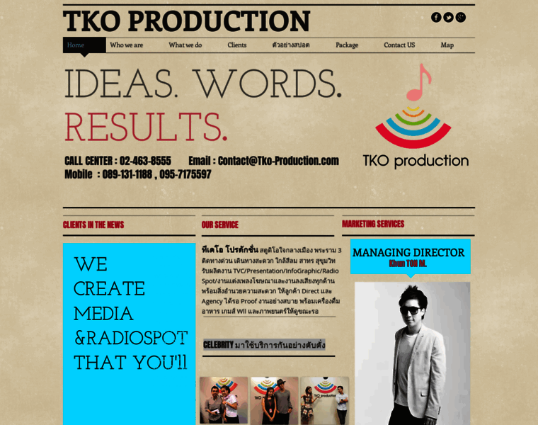 Tko-production.com thumbnail