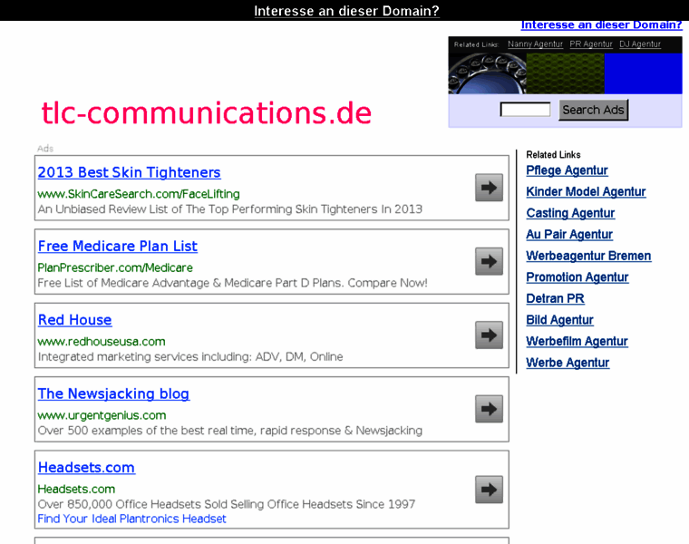 Tlc-communications.de thumbnail