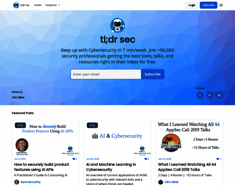 Tldrsec.com thumbnail Tldrsec.com thumbnail