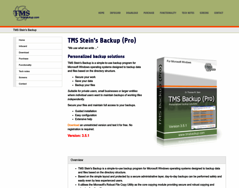 Tmsbackup.com thumbnail