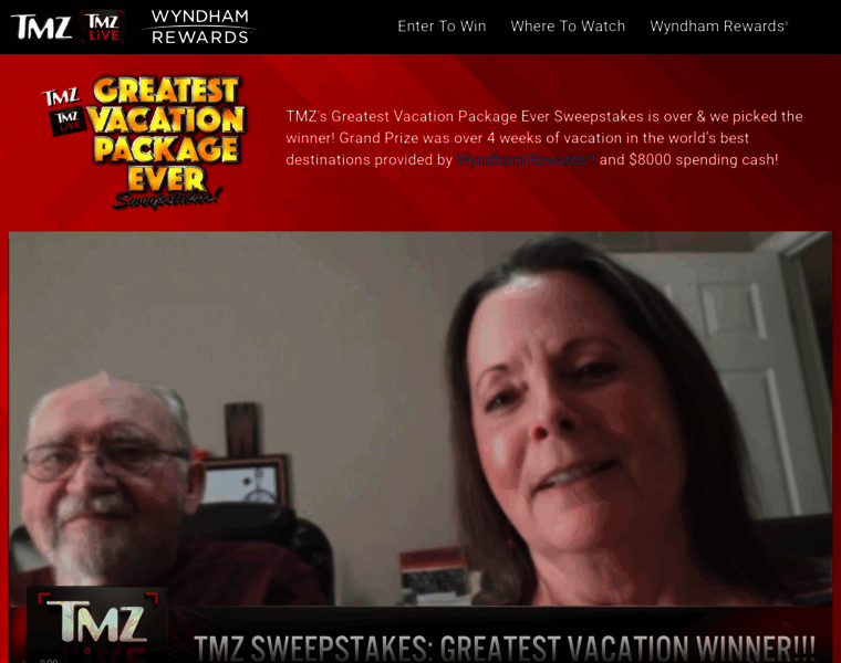 Tmzsweepstakes.com thumbnail