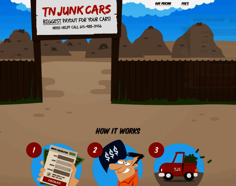 Tnjunkcars.com thumbnail