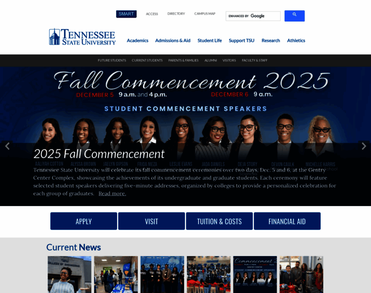 Tnstate.edu thumbnail