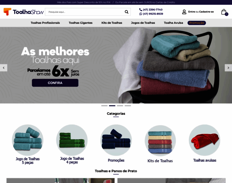 Toalhashow.com.br thumbnail