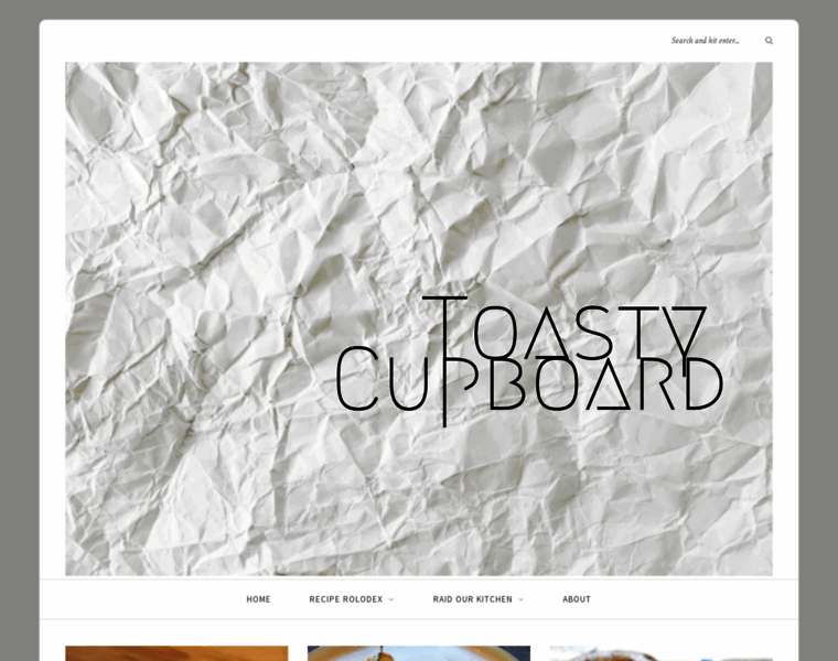 Toastycupboard.com thumbnail