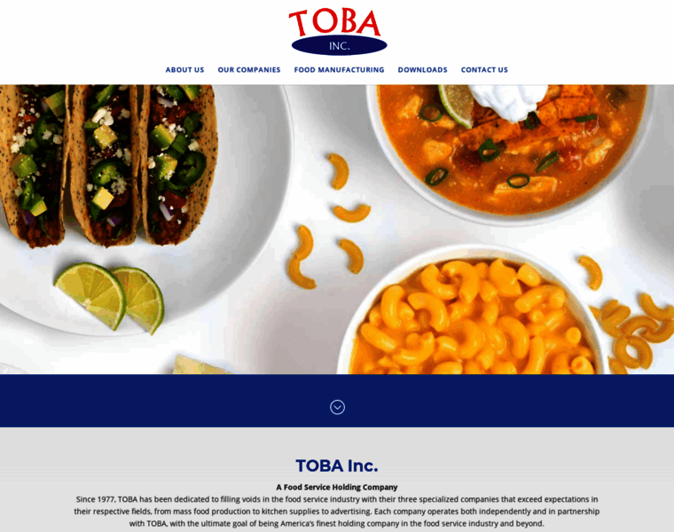 Tobafoods.com thumbnail