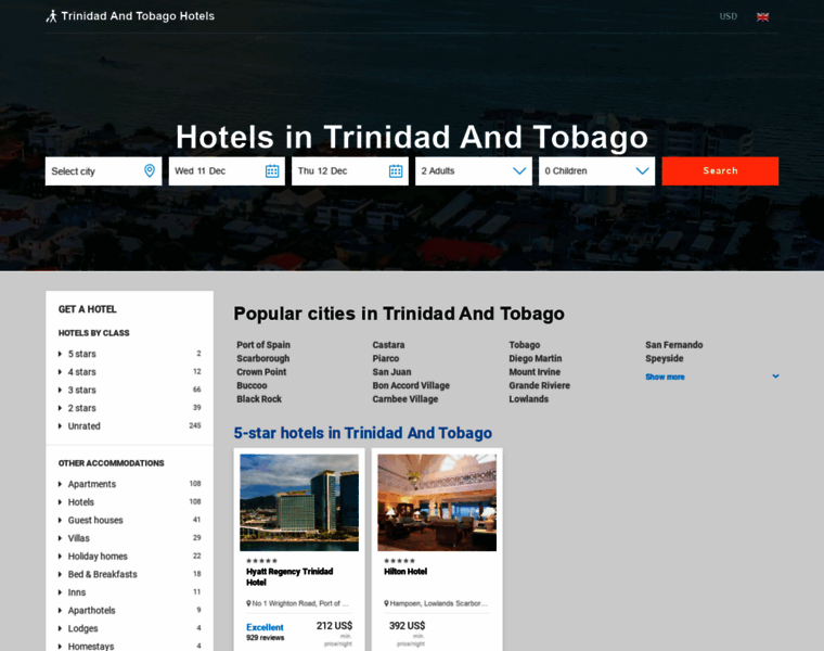 Tobago-hotels.com thumbnail