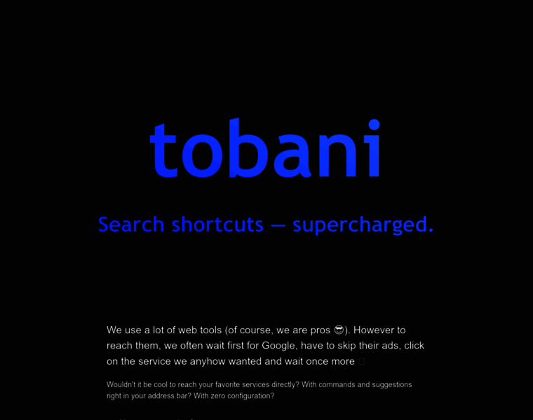 Tobani.com thumbnail