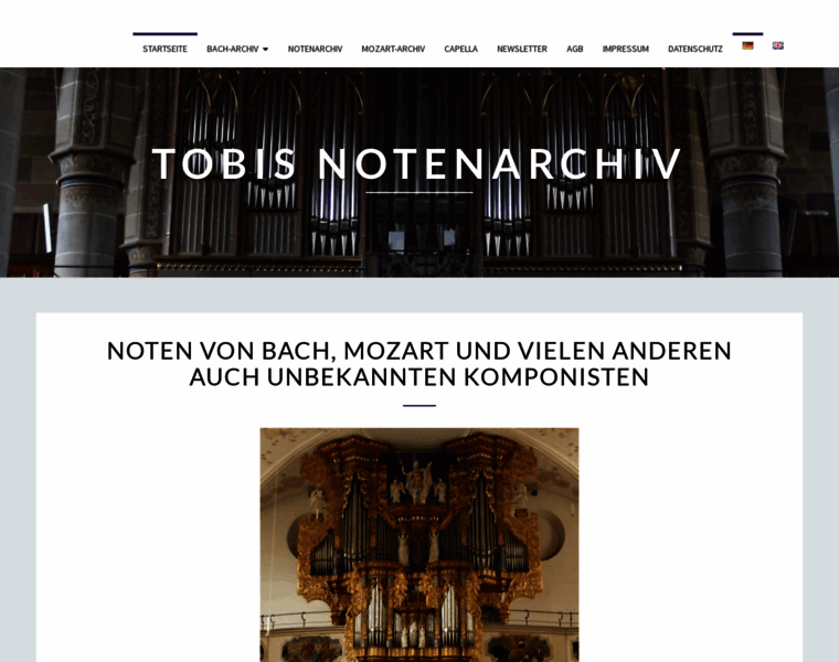 Tobis-notenarchiv.de thumbnail