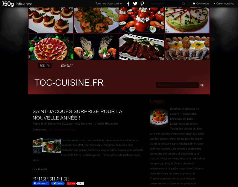 Toc-cuisine.fr thumbnail