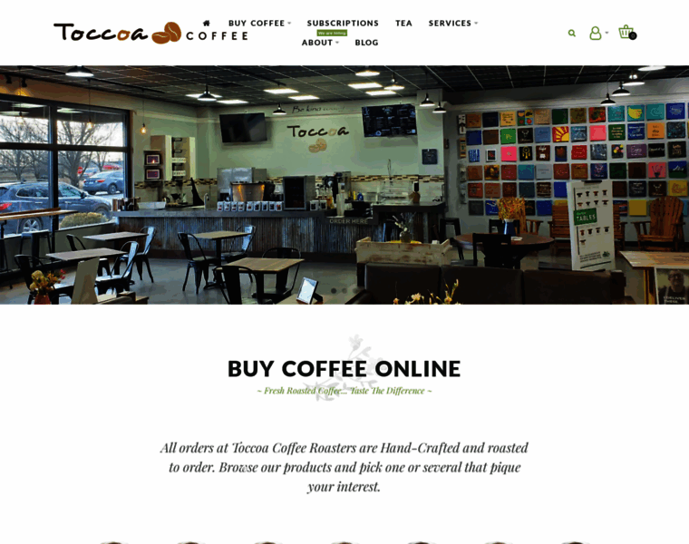 Toccoacoffee.com thumbnail