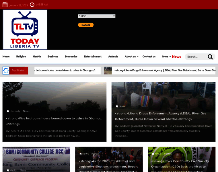 Todayliberianews.com thumbnail
