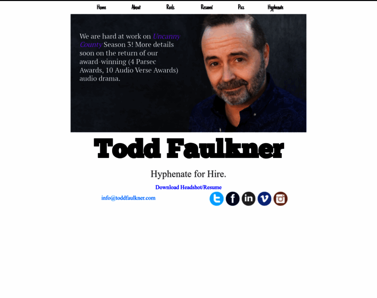 Toddfaulkner.com thumbnail