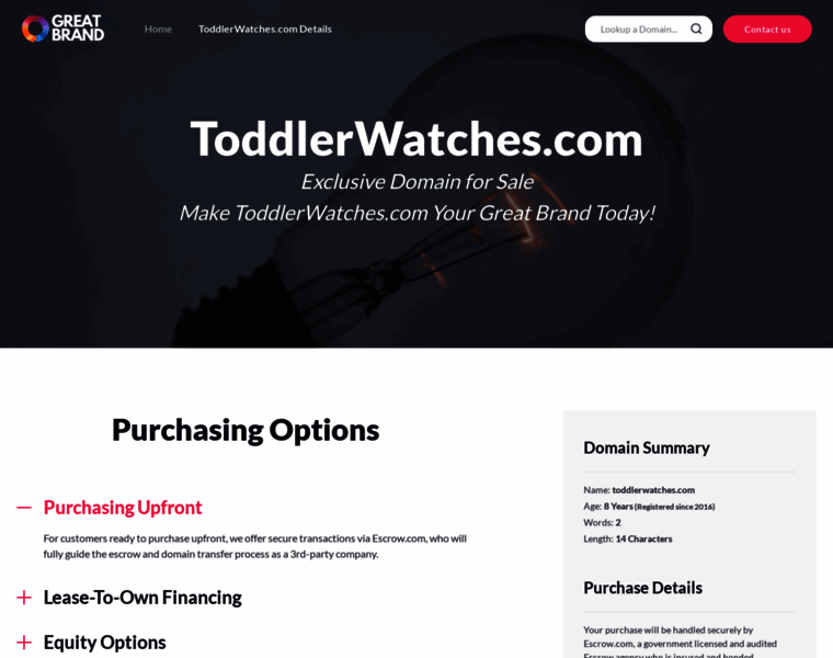 Toddlerwatches.com thumbnail