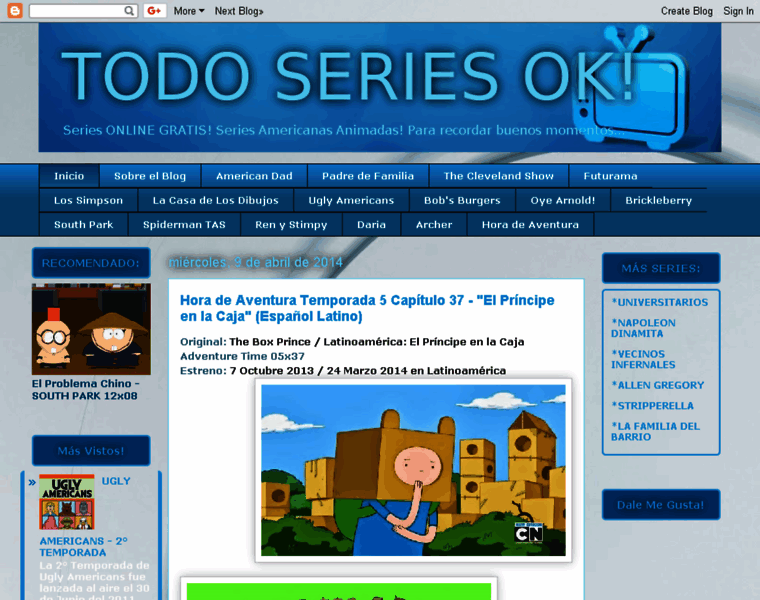Todoseriesok.blogspot.cl thumbnail Todoseriesok.blogspot.cl thumbnail