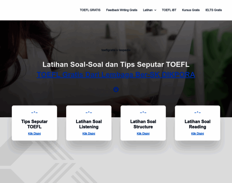 Toeflgratis.com thumbnail