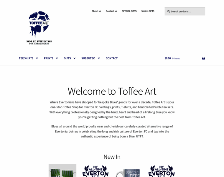 Toffeeart.co.uk thumbnail