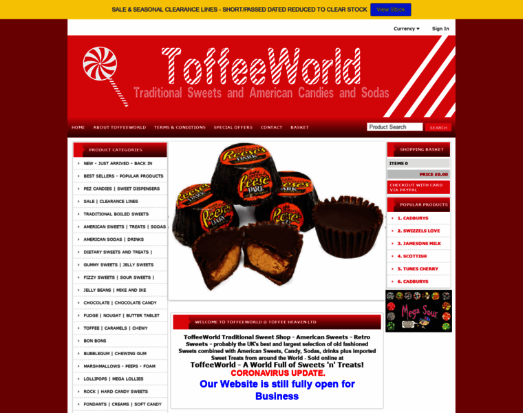 Toffeeworld.co.uk thumbnail