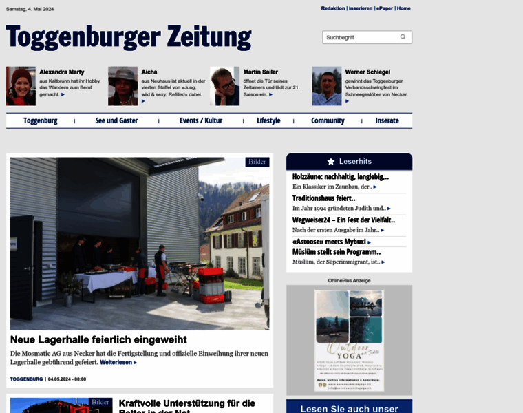 Toggenburger-zeitung.ch thumbnail