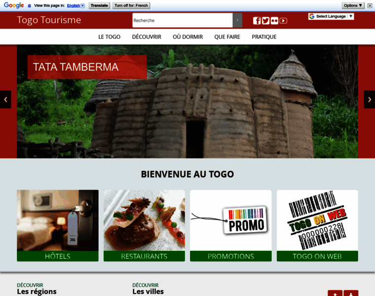 Togo-tourisme.com thumbnail