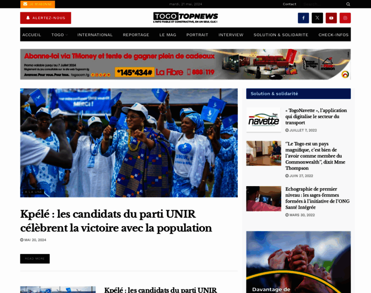 Togotopnews.com thumbnail