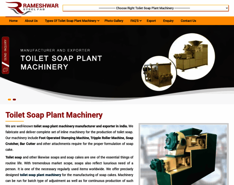 Toiletsoapplantmachinery.com thumbnail