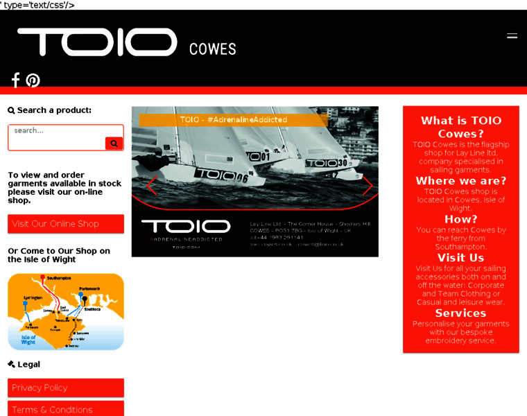Toio-cowes.co.uk thumbnail
