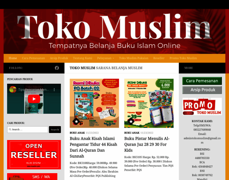 Toko-muslim.com thumbnail