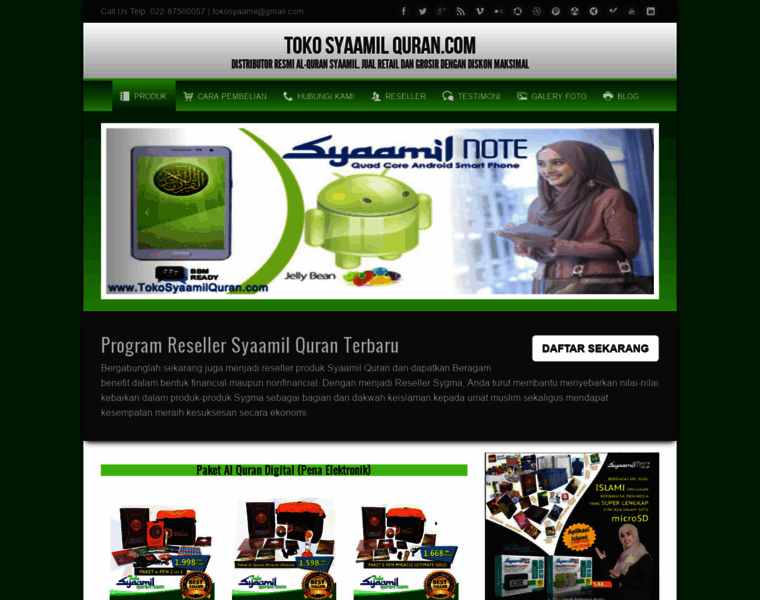 Tokosyaamilquran.com thumbnail