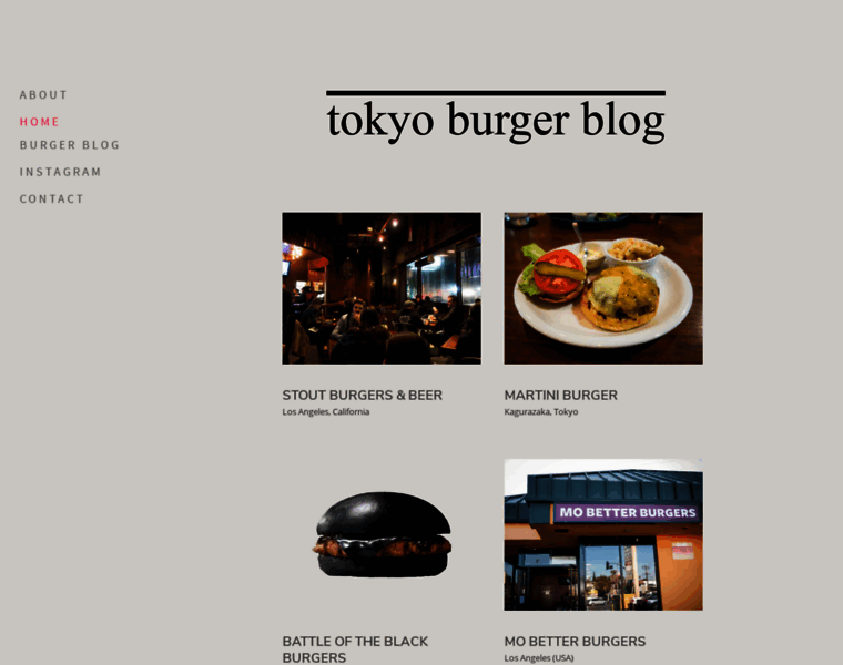 Tokyoburgerblog.com thumbnail