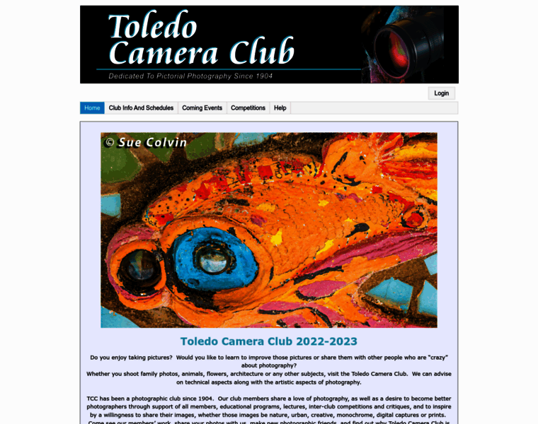Toledocameraclub.com thumbnail