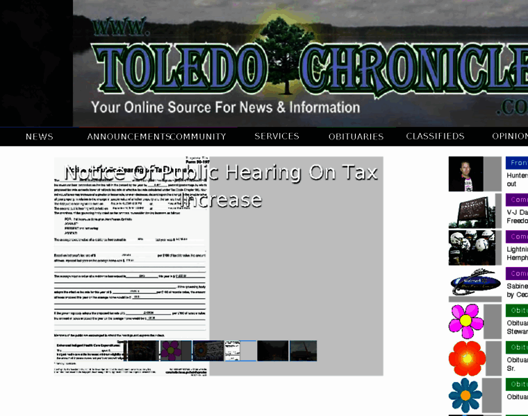 Toledochronicle.com thumbnail