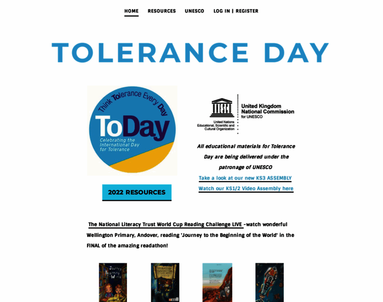 Toleranceday.org thumbnail