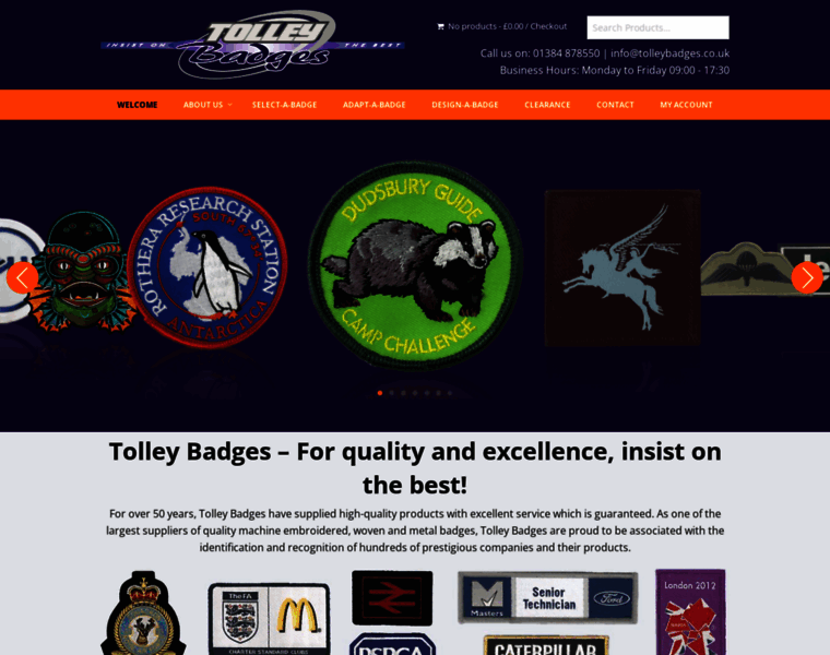 Tolleybadges.co.uk thumbnail