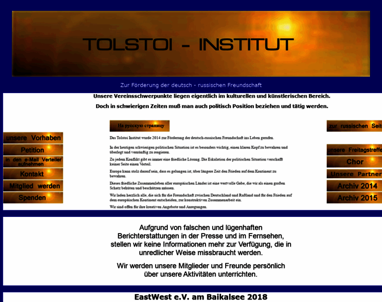 Tolstoi-institut.de thumbnail