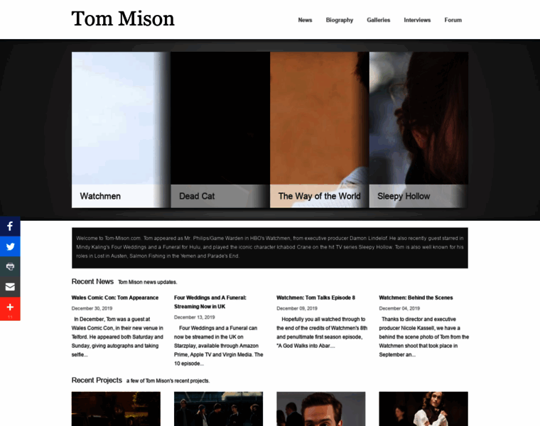 Tom-mison.com thumbnail
