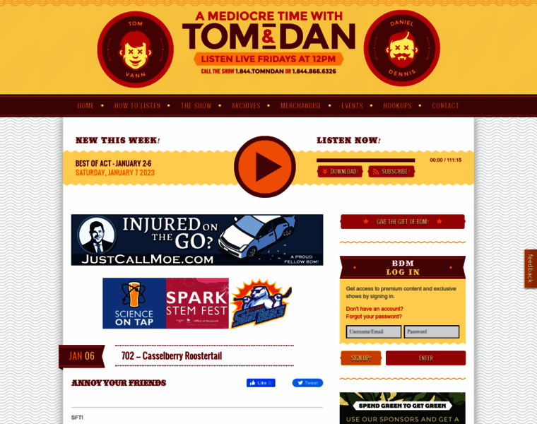 Tomanddan.com thumbnail