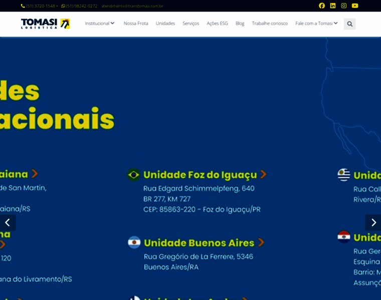 Tomasilogistica.com.br thumbnail