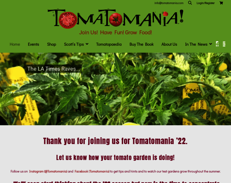 Tomatomania.com thumbnail