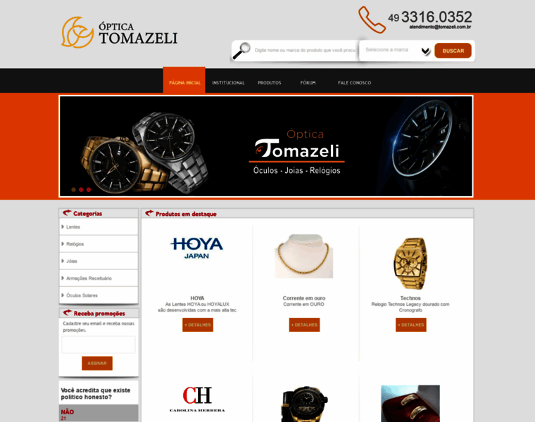 Tomazeli.com.br thumbnail