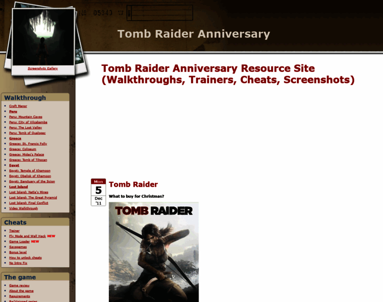 Tomb-raider-anniversary.com thumbnail