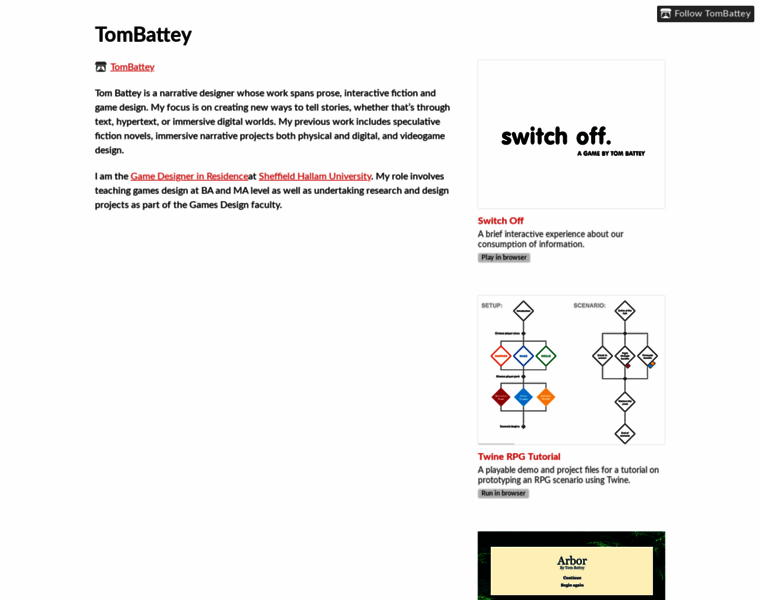 Tombattey.com thumbnail