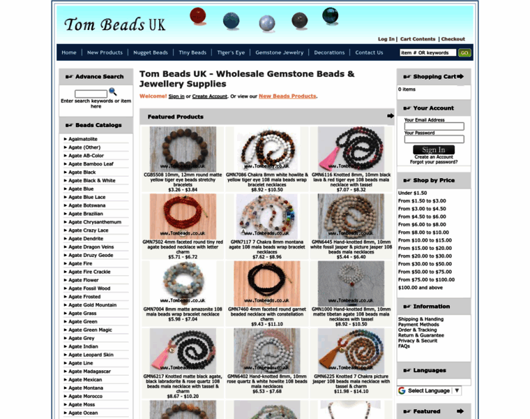 Tombeads.co.uk thumbnail