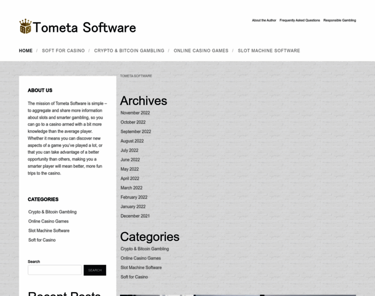 Tometasoftware.com thumbnail