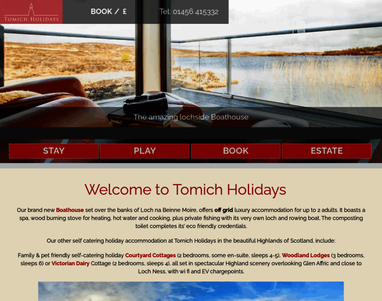 Tomich-holidays.co.uk thumbnail
