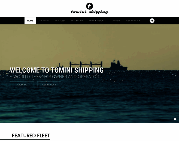 Tominishipping.com thumbnail