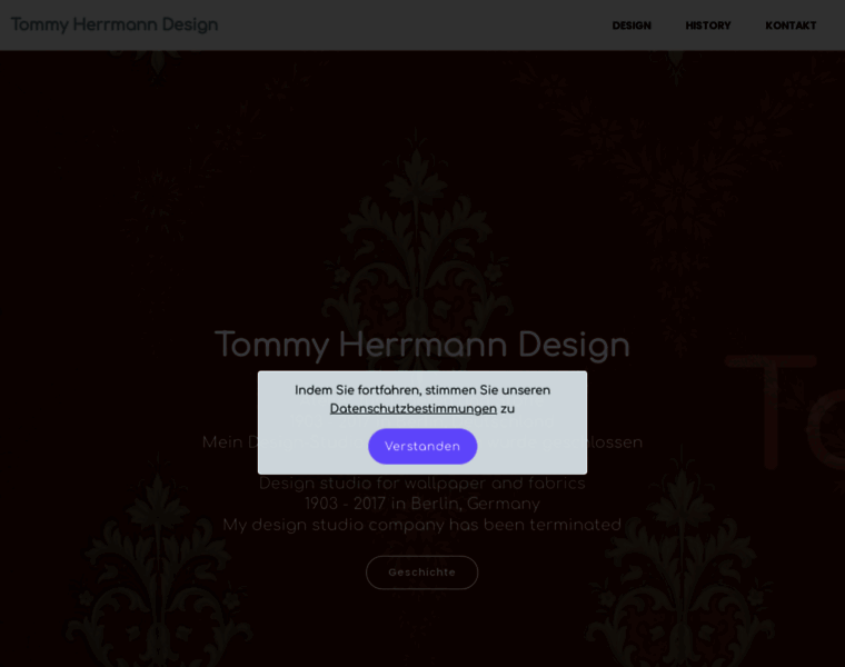 Tommyherrmanndesign.com thumbnail