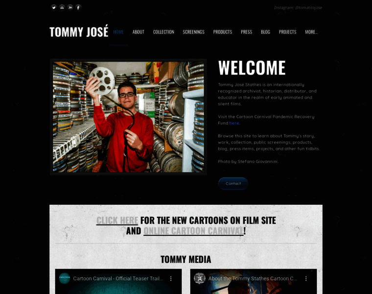 Tommyjose.com thumbnail